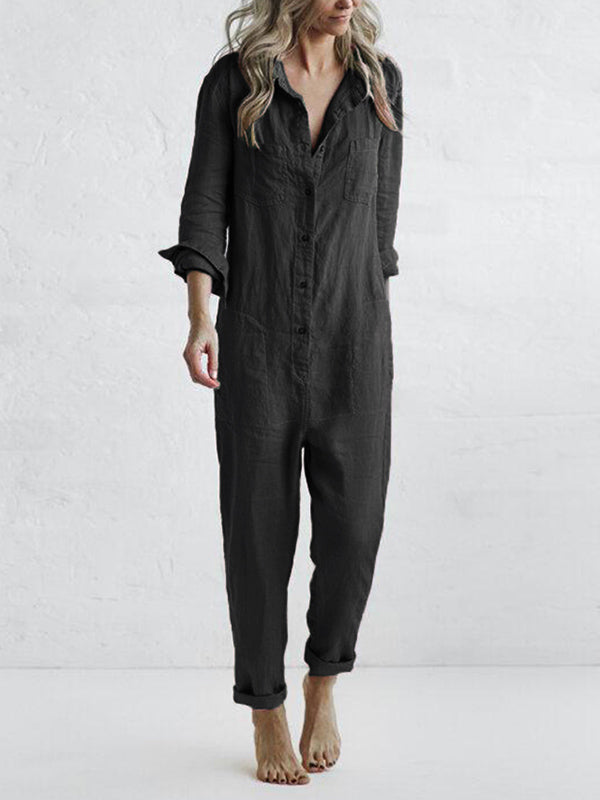 SYDNEY™ | LONG SLEEVE JUMPSUIT