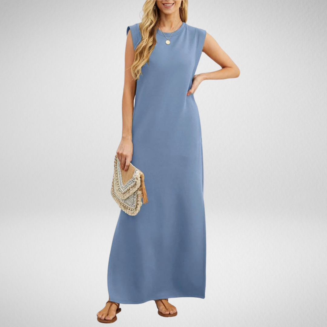 MARIANA | SLEEVELESS MAXI DRESS