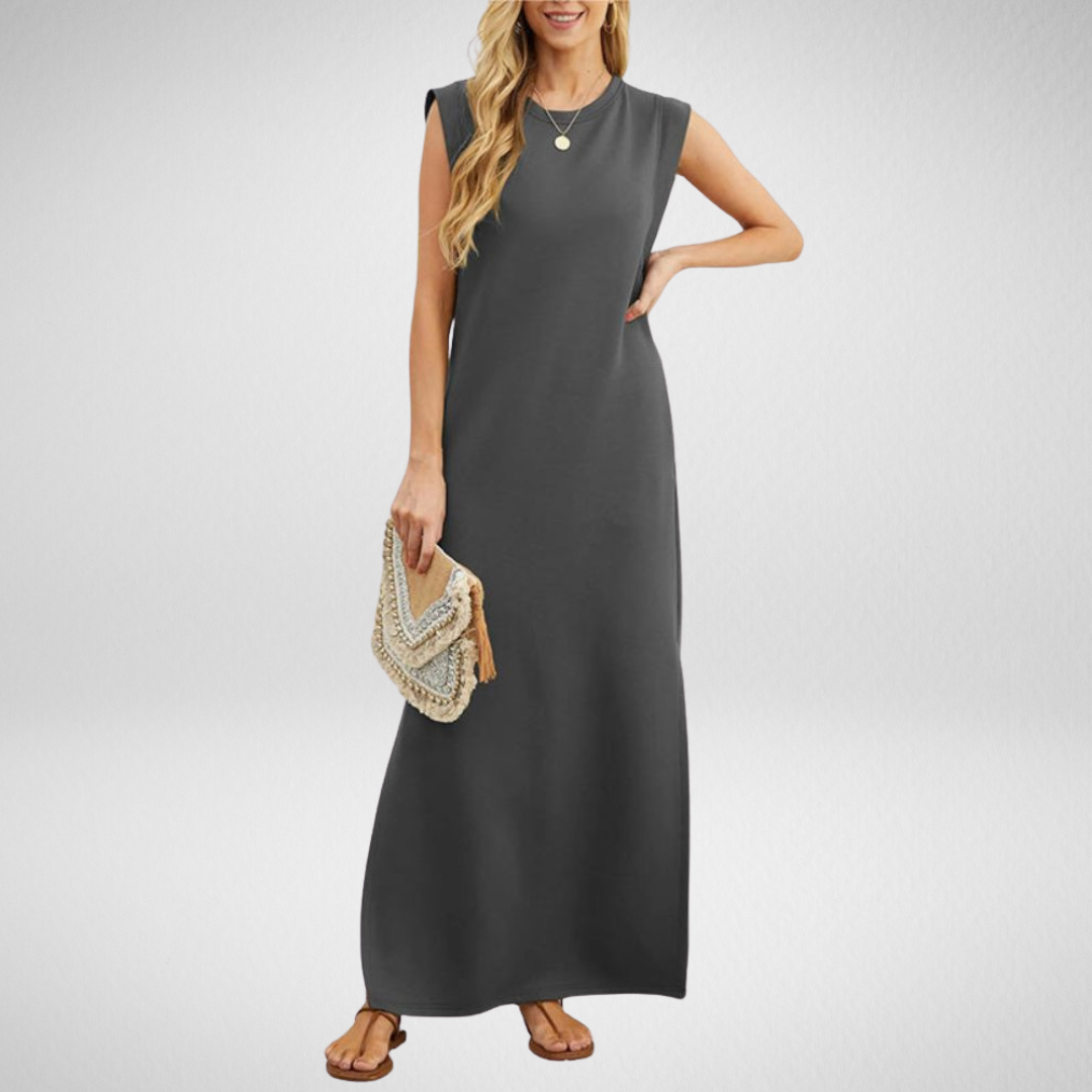 MARIANA | SLEEVELESS MAXI DRESS