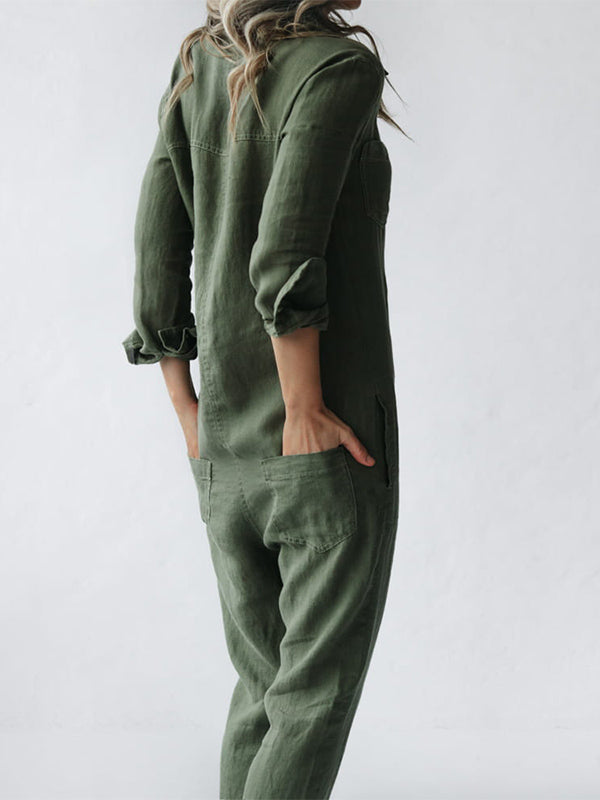 SYDNEY™ | LONG SLEEVE JUMPSUIT