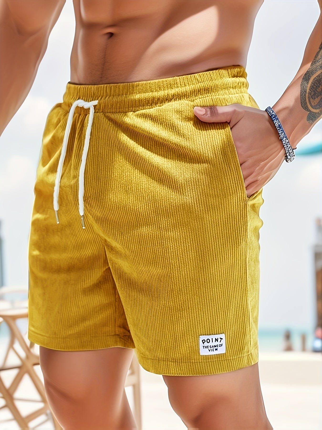 Nico | Handmade striped shorts