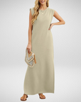 MARIANA | SLEEVELESS MAXI DRESS