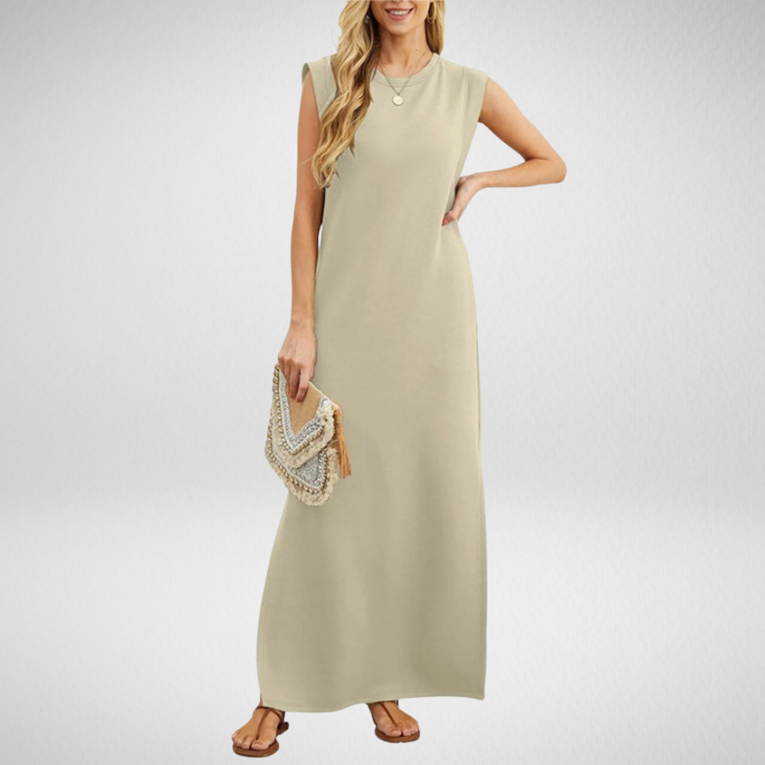 MARIANA | SLEEVELESS MAXI DRESS