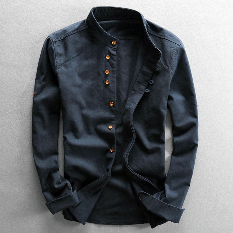 Men's "Sake" Japanese Style Shirt